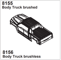 Karosserie Z-10 Truck brushed (grün)