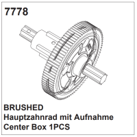 Mittelgetriebe brushed