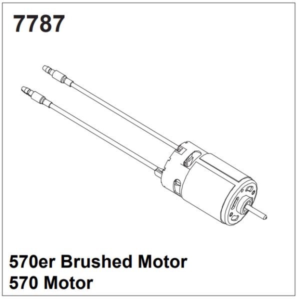 570er Brushed Motor