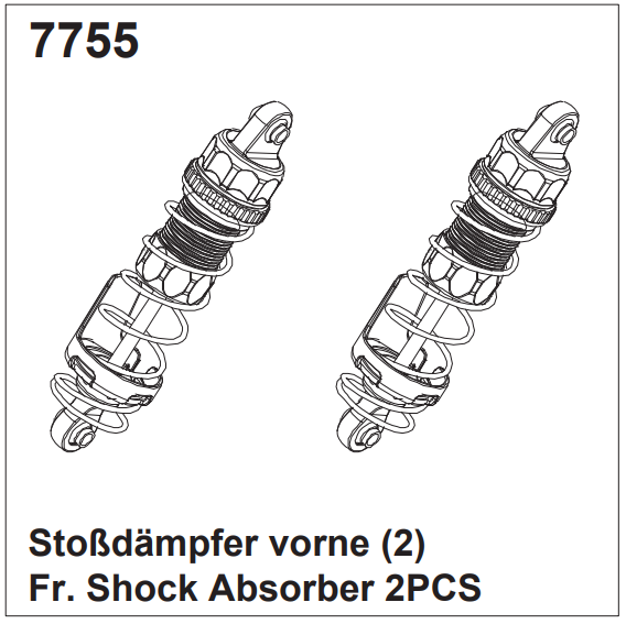 Stossdämpfer vorne (2)