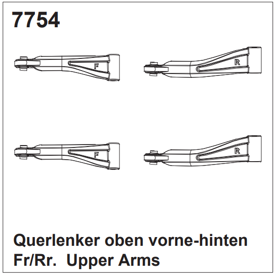 Querlenker oben v/h