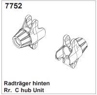 Radträger hinten