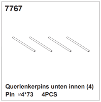 Querlenkerpins unten innen (4)