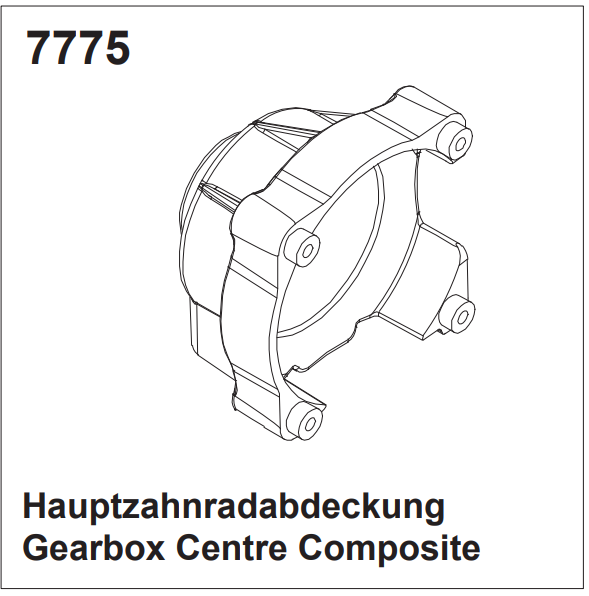 Hauptzahnradabdeckung