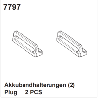 Akkubandhalterungen (2)