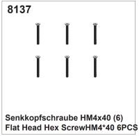 Senkkopfschrauben HM4x40 (6)